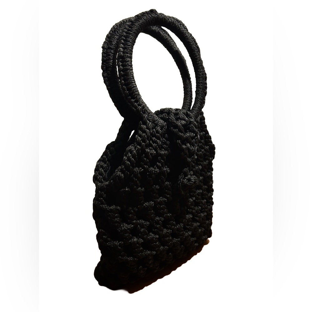 Vintage Black Summer Handbag